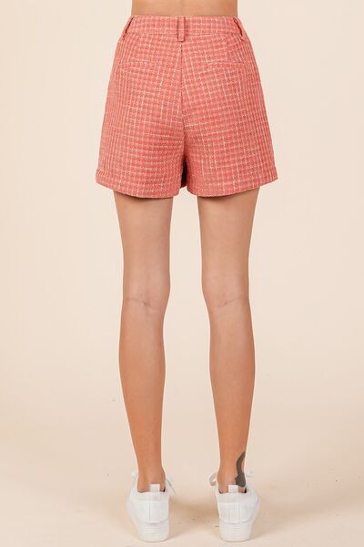 Mittoshop Tweed Classic Shorts with Side Pockets - Lositime