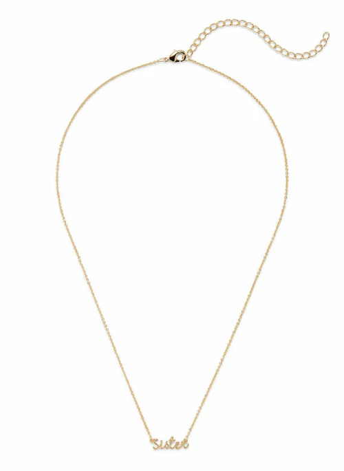 Sister Necklace Gold - Lositime