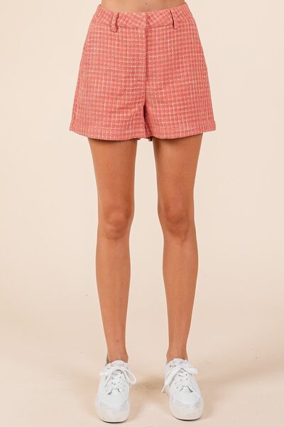 Mittoshop Tweed Classic Shorts with Side Pockets - Lositime