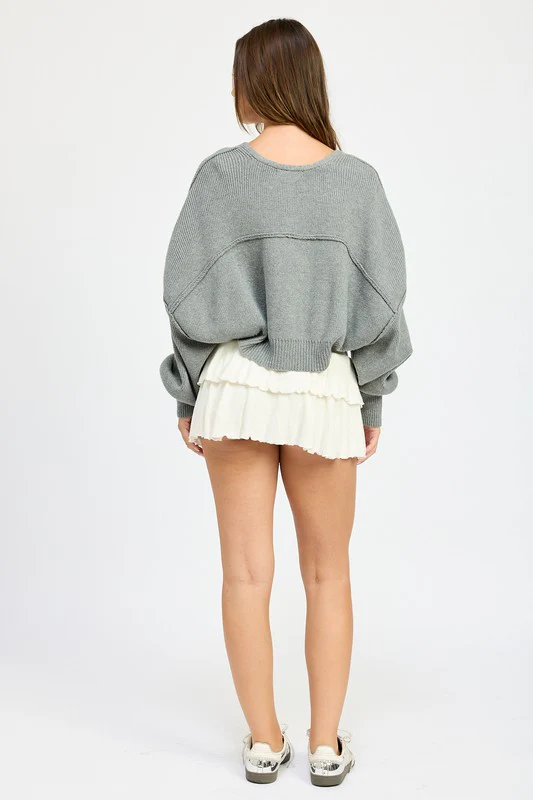 OVERSIZED SHRUG CARDIGAN - Lositime