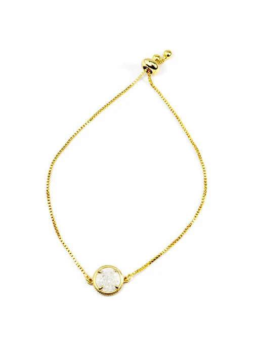 Addison Gold Adjustable Bracelet - Lositime