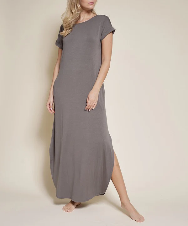 BAMBOO MAXI DRESS - Lositime
